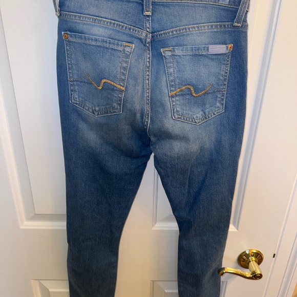 7 for All Mankind (Seven) Jeans Ankle Gwenevere, Size 24 - Picture 6 of 12